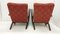 H 269 Armchairs and Spider Table by Jindrich Halabala, 1940s, Set of 3 17