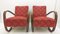 H 269 Armchairs and Spider Table by Jindrich Halabala, 1940s, Set of 3 14