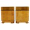 Bedside Tables in Maple Finish, Former Czechoslovakia, 1950s, Set of 2, Image 1