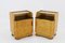Bedside Tables in Maple Finish, Former Czechoslovakia, 1950s, Set of 2 6