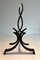 Wrought Iron Andirons by Raymond Subes, 1940s, Set of 2 8