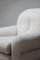 Italian White Armchairs, Set of 2 7