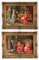 Ettore Ascenzi, Music Recitals, Oil Paintings, Set of 2 20