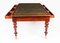 19th Century Victorian Partners Writing Desk with 6 Drawers 14
