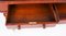 19th Century Victorian Partners Writing Desk with 6 Drawers 15