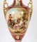 19th Century Royal Vienna Porcelain Vases on Stands, Set of 2 3