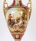 Vasi su base Royal Vienna in porcellana, XIX secolo, set di 2, Immagine 3