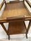 Serving Cart in Oak and Leather by Jacques Adnet, 1950s 8