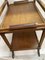 Serving Cart in Oak and Leather by Jacques Adnet, 1950s, Image 8