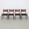 Dining Chairs in Teak, 1960s, Set of 4 1