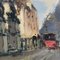 Castelfranchi Cirano, View of the Naviglio in via San Damiano, 1952, Oil on Panel, Image 4