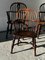 Windor Armchairs in Carved Wood, 1850s, Set of 4, Image 3