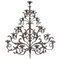 Large Candleholder in Wrought Iron, 1700s 2