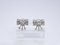 Earrings Loz Art Deco Style, 18kt White Gold, Diamonds 2.43 CTS Total, Vintage - France, Set of 2, Image 10