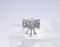 Boucles d'oreilles Loz Style Art Déco, Or Blanc 18kt, Diamants 2.43 CTS Total, Vintage - France, Set de 2 32