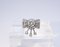 Orecchini Loz Art Deco Style, oro bianco 18kt, diamanti 2.43 CTS totali, vintage - Francia, set di 2, Immagine 32