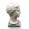 Busto de mujer de mármol blanco de Aurelio Bossi, años 20, Imagen 7