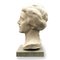 Bust of Woman in White Marble from Aurelio Bossi, 1920s 9