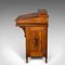 Antique English Gentlemans Davenport in Walnut, 1880s, Image 5