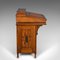 Antique English Gentlemans Davenport in Walnut, 1880s, Image 4