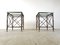 Brutalist Wrought Iron Side Tables, 1970s, Set of 2, Image 7