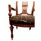 Antique Spanish Oak Armchair, Image 4