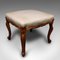 Antique English Dressing Stool in Walnut, 1840s 5