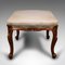 Antique English Dressing Stool in Walnut, 1840s 2