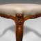 Tabouret de Coiffage Antique en Noyer, Angleterre, 1840s 9