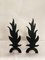 Andirons in Cast Iron, 1950s, Set of 2, Image 6