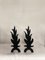 Andirons in Cast Iron, 1950s, Set of 2, Image 4