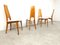 Vintage Dining Chairs by Van den Berghe Pauvers, 1970s, Set of 4 11