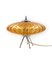 Lampe de Bureau Ufo Flying Saucer en Verre de Murano Orange, Murano, Italie, 1970s 3