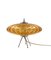 Murano Orange Glass Flying Saucer Ufo Table Lamp, Murano, Italy, 1970s 18