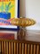 Lámpara de mesa Ufo con platillo volante de cristal de Murano naranja, Murano, Italia, años 70, Imagen 6