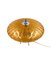 Lámpara de mesa Ufo con platillo volante de cristal de Murano naranja, Murano, Italia, años 70, Imagen 21