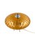 Lampe de Bureau Ufo Flying Saucer en Verre de Murano Orange, Murano, Italie, 1970s 21