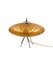 Lampe de Bureau Ufo Flying Saucer en Verre de Murano Orange, Murano, Italie, 1970s 23