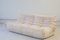 Beige Curduroy Togo Wohnzimmer Set von Michel Ducaroy für Ligne Roset, 5er Set 10