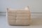 Beige Curduroy Togo Wohnzimmer Set von Michel Ducaroy für Ligne Roset, 5er Set 20