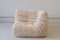 Beige Curduroy Togo Wohnzimmer Set von Michel Ducaroy für Ligne Roset, 5er Set 23