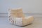 Beige Corduroy Togo Living Room Set by Michel Ducaroy for Ligne Roset, Set of 5 12