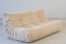 Beige Curduroy Togo Living Room Set by Michel Ducaroy for Ligne Roset, Set of 5 4