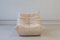 Beige Curduroy Togo Wohnzimmer Set von Michel Ducaroy für Ligne Roset, 5er Set 21