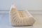 Beige Curduroy Togo Living Room Set by Michel Ducaroy for Ligne Roset, Set of 5 3