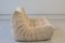 Beige Corduroy Togo Living Room Set by Michel Ducaroy for Ligne Roset, Set of 5 10
