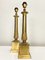 Large French Empire Style Brass Table Lamps, 1940s, Set of 2, Image 4