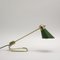 Mid-Century French Adjustable Brass Table or Desk Lamp from Jumo, 1950s 5