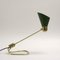 Mid-Century French Adjustable Brass Table or Desk Lamp from Jumo, 1950s, Image 9