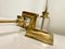 Mid-Century Brass and Acrylic Column Table Lamps, 1970, Set of 2, Image 10